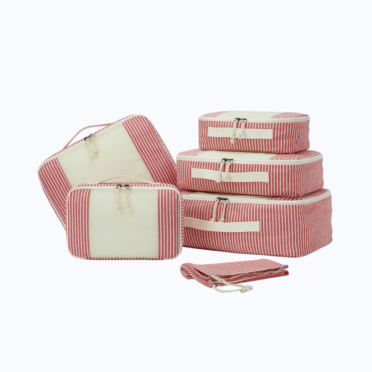 Wrinkle-Reducing Packing Cubes Set