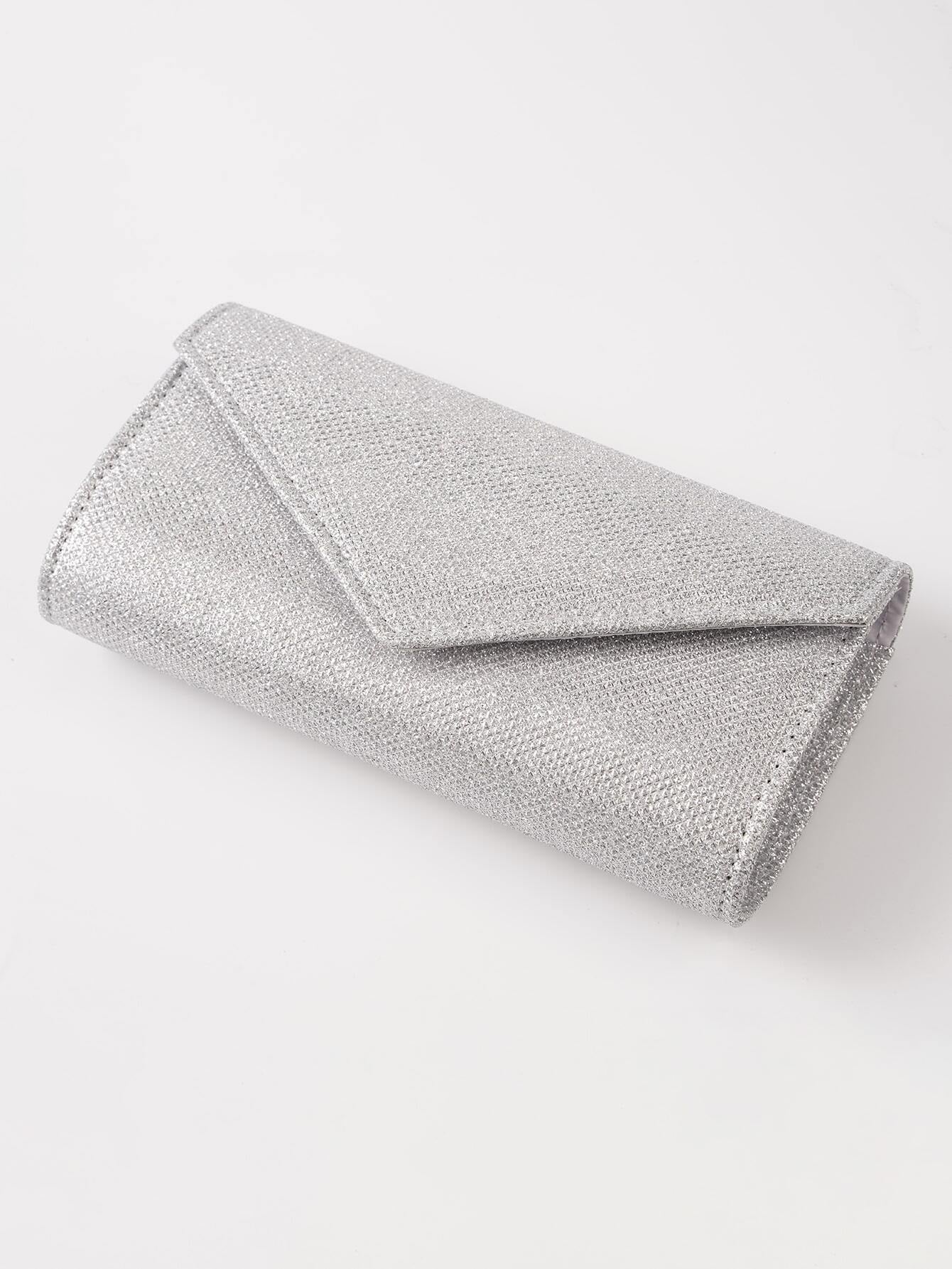 Daily Clutch Wedding Party Bling Metal Chain