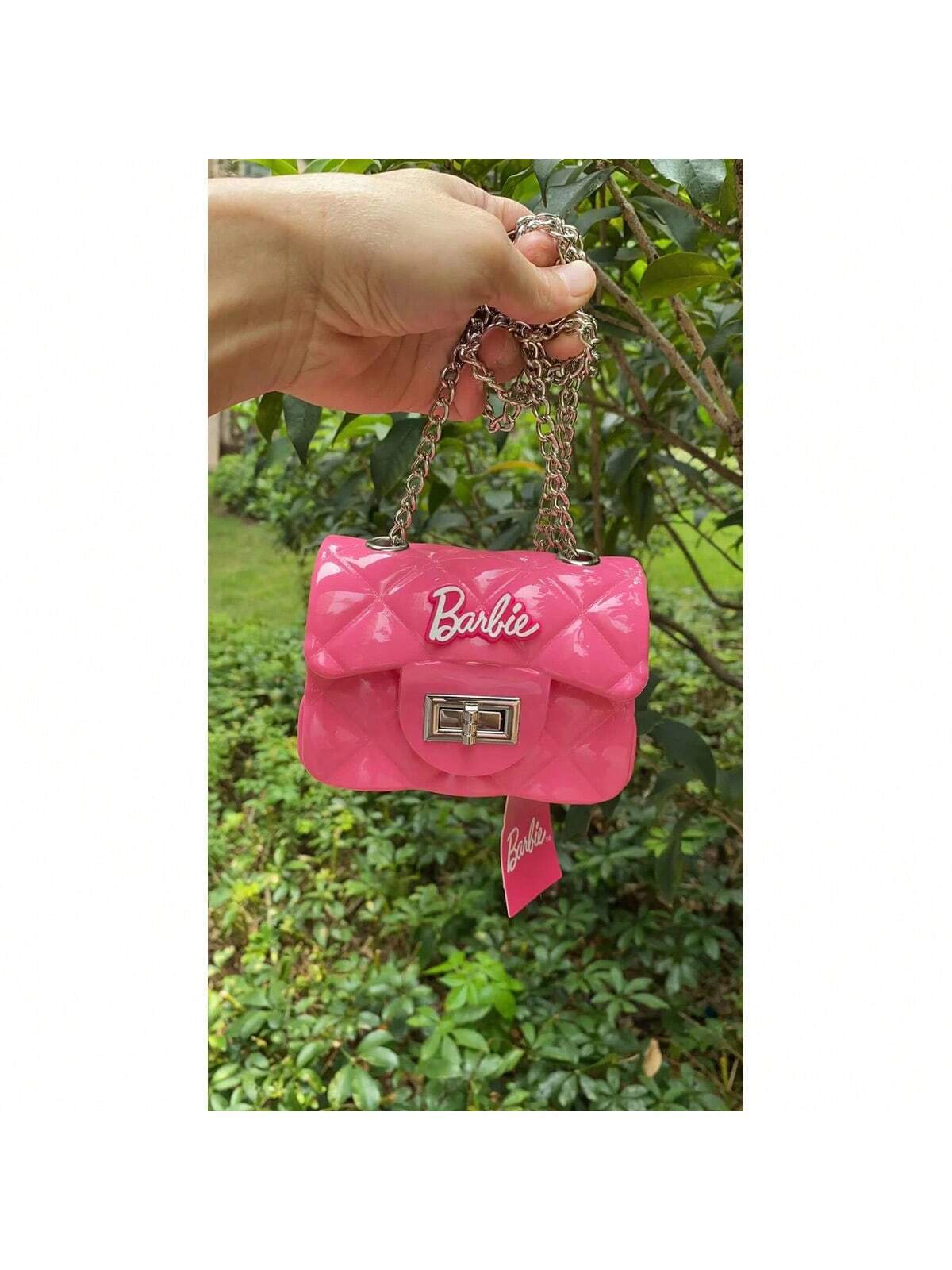 Barbie Series Pink Jelly Mini Bag