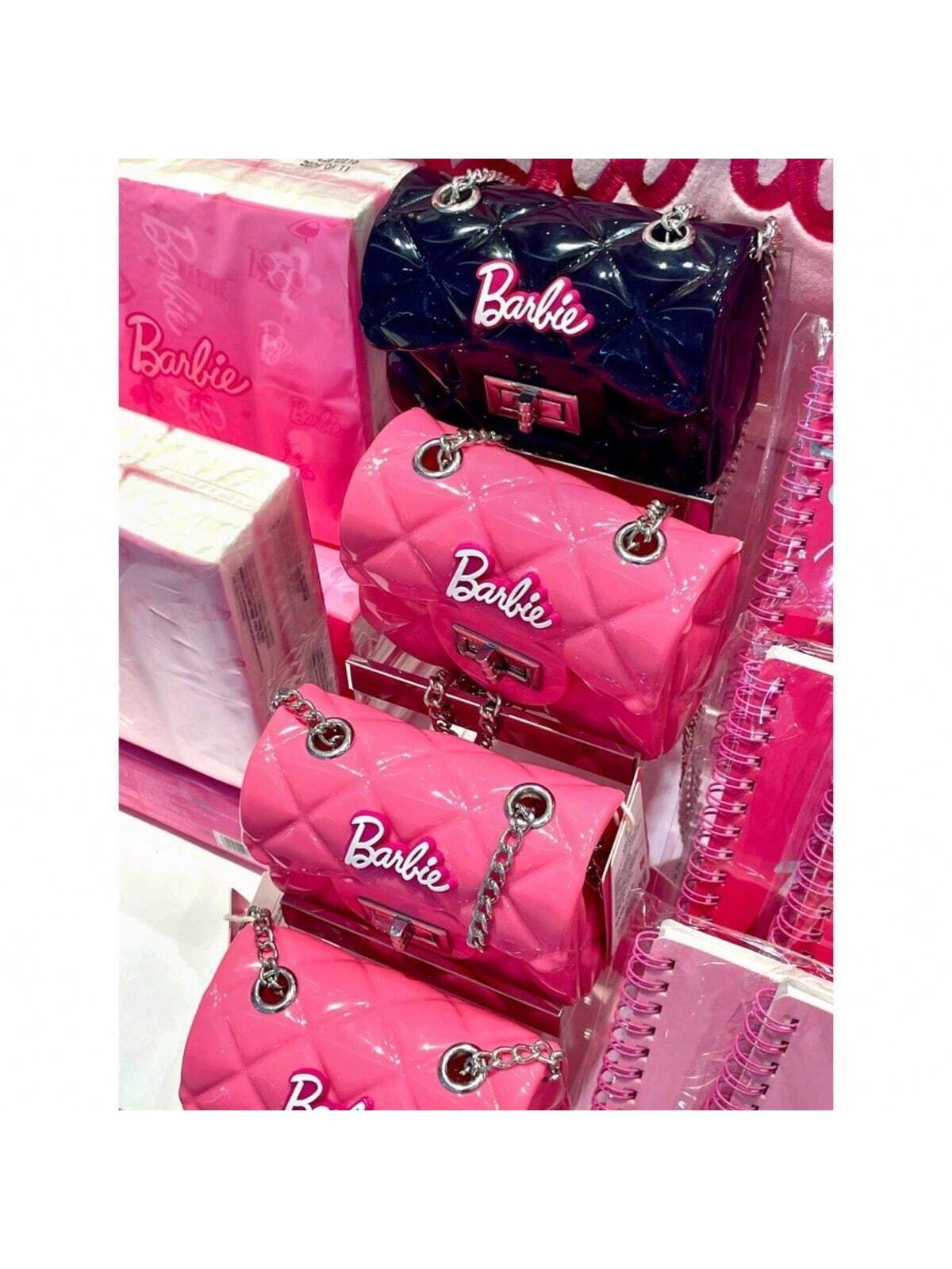 Barbie Series Pink Jelly Mini Bag