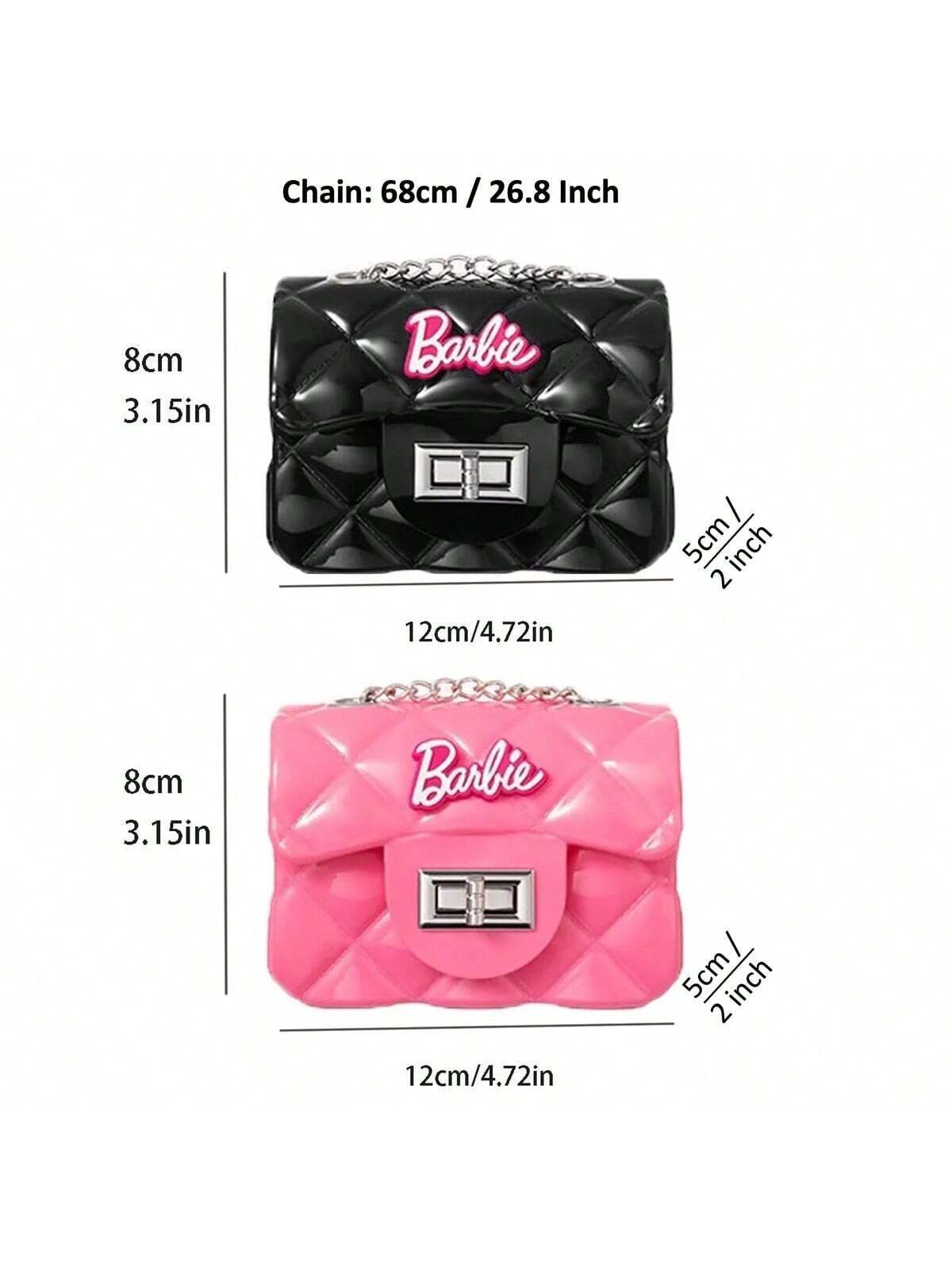 Barbie Series Pink Jelly Mini Bag
