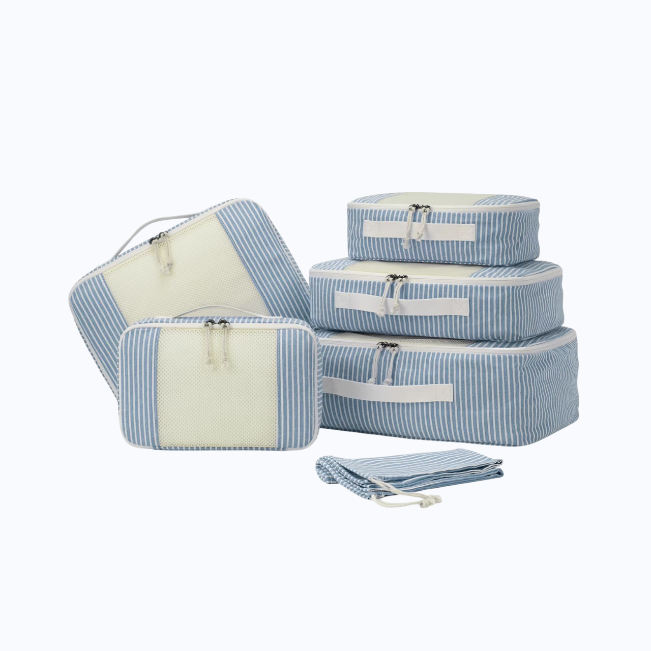 Wrinkle-Reducing Packing Cubes Set