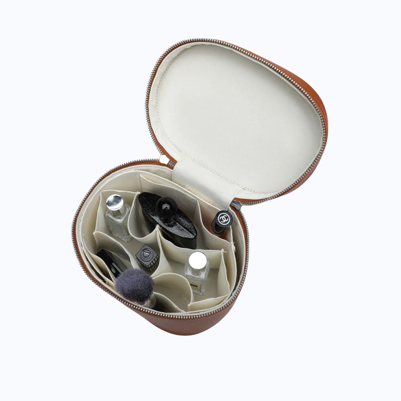 Multi-Compartment Cosmetic Case