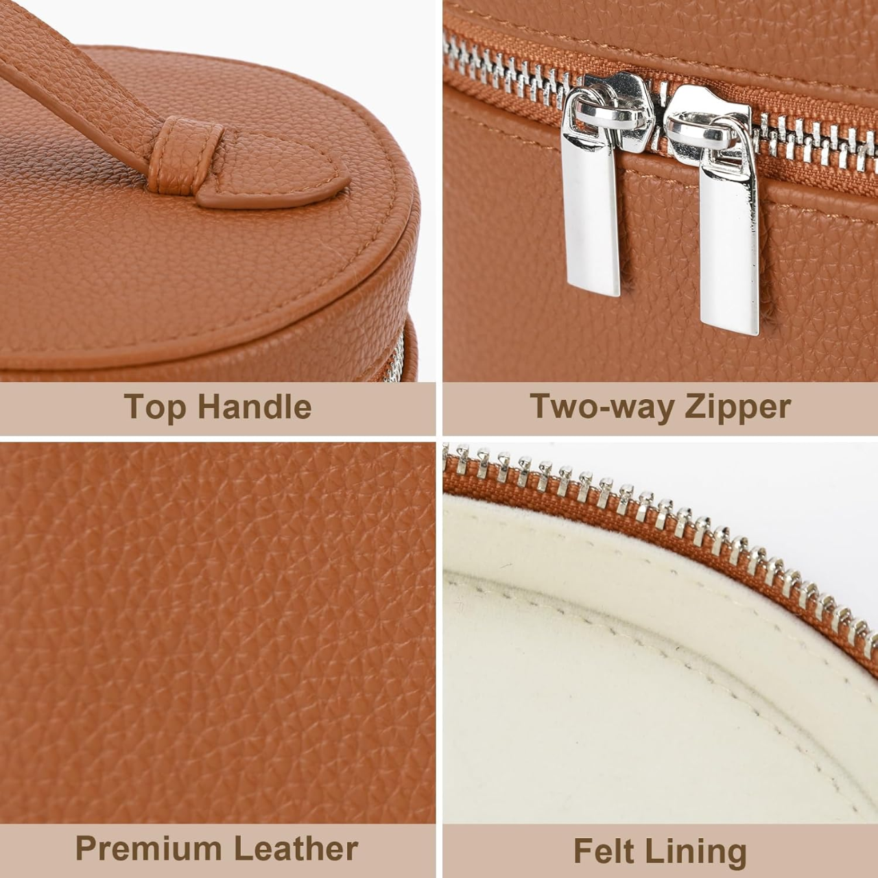 Multi-Compartment Cosmetic Case