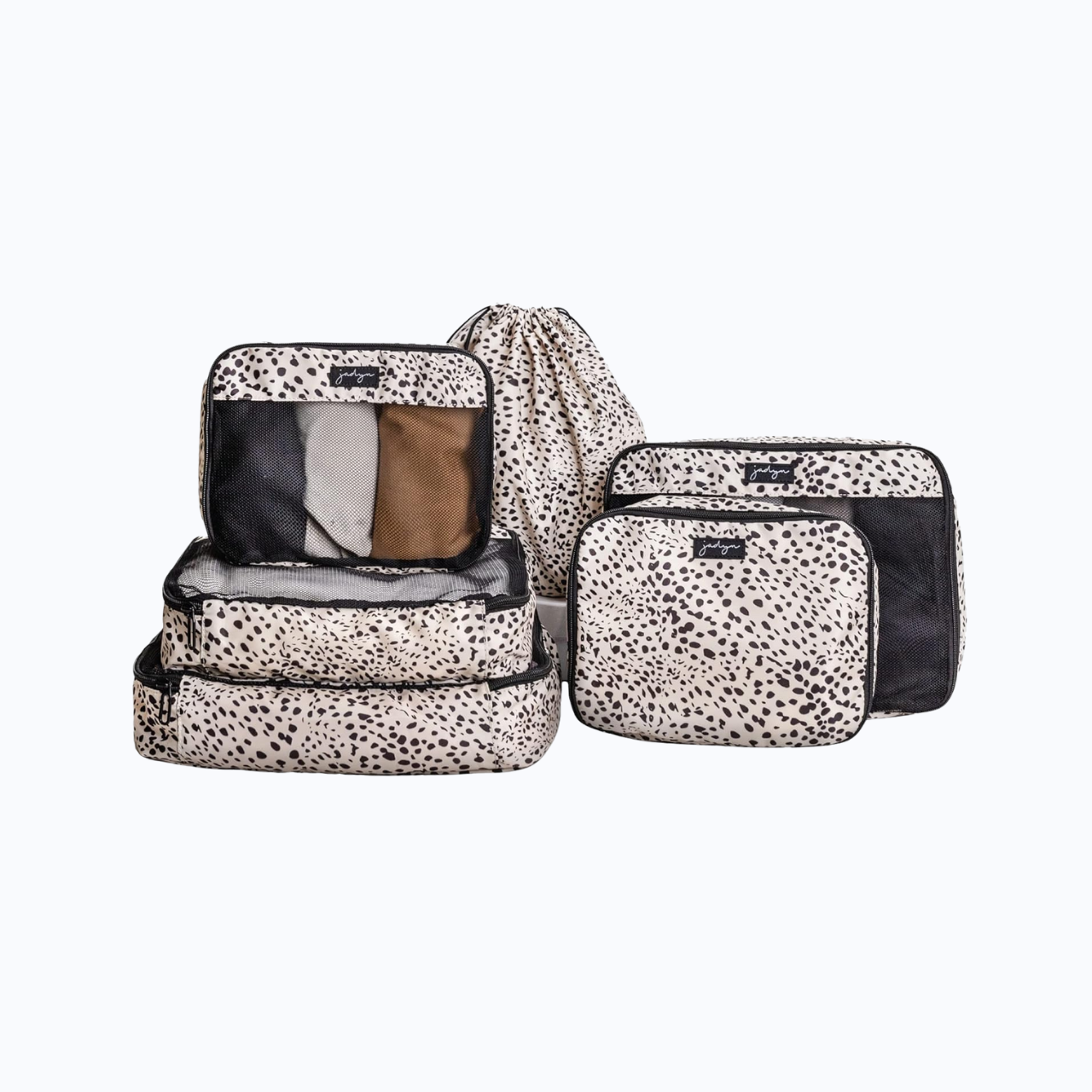 Premium Cheetah Packing Cubes Set