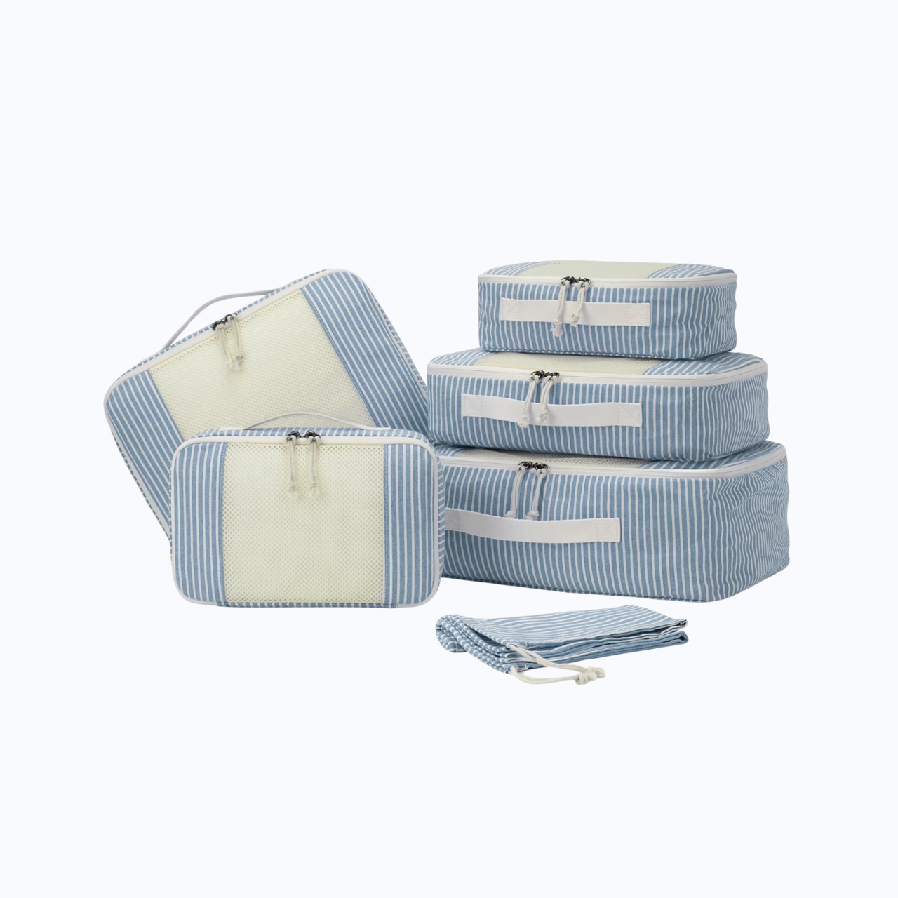 Wrinkle-Reducing Packing Cubes Set